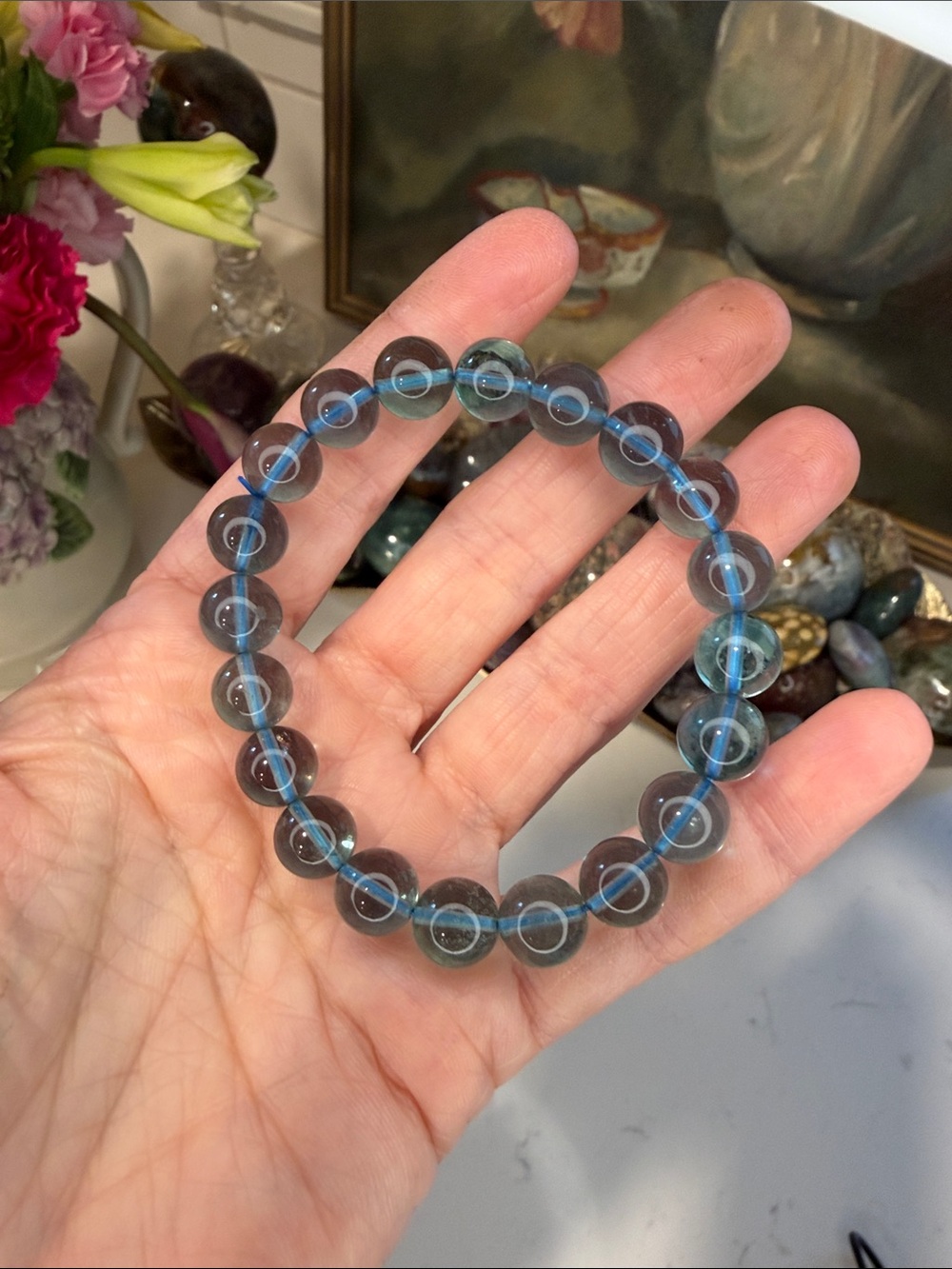 Blue Fluorite Bracelet: B1167